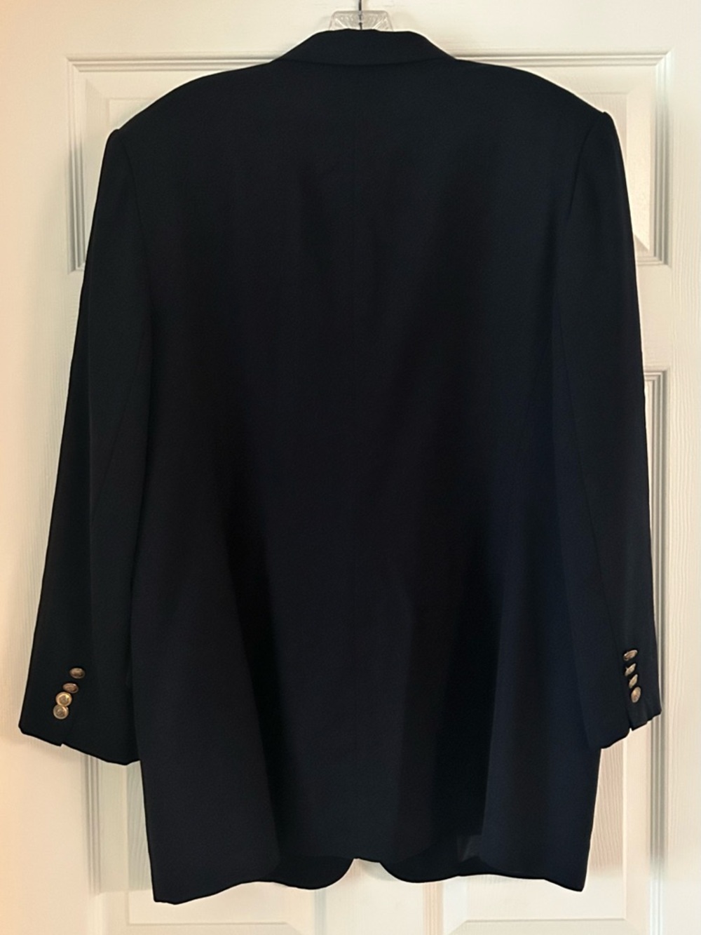 Lauren Ralph Lauren Vintage Crown Crest Wool Blazer - Picture 2 of 5